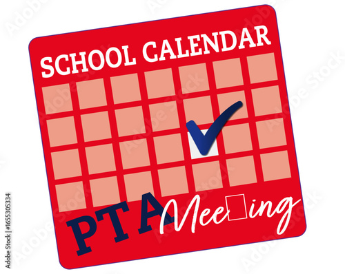 School Calendar - PTA Meeting