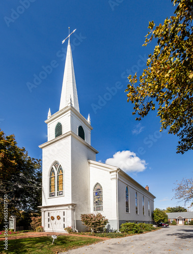 Принти на полотні white orient congregational church, USA