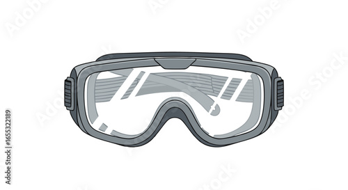 Illustrated protective eyewear offers safety for various work environments and activities