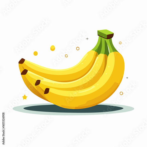 Pixel Art Bunch Of Bananas