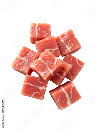 Wallpaper Mural Blank material concept, a pile of meat particles Torontodigital.ca