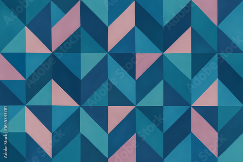 Wallpaper Mural Seamless geometric pattern Torontodigital.ca