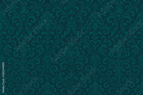 Seamless damask wallpaper