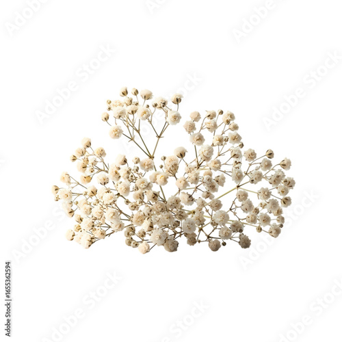 Elegant Dried Baby's Breath Flowers: Botanical Beauty