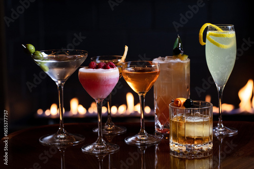 Wallpaper Mural Cocktails by the Fire Torontodigital.ca