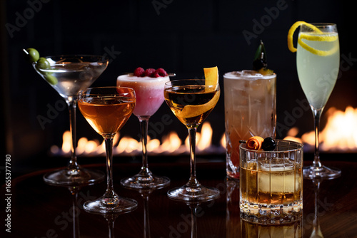 Wallpaper Mural Cocktails by the Fire Torontodigital.ca
