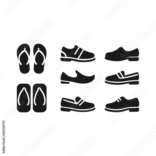 Shoes and Flip-Flops Set
