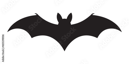 nocturnal wildlife bat silhouette clipart vector for dark themed decoration design use in ai eps png jpeg