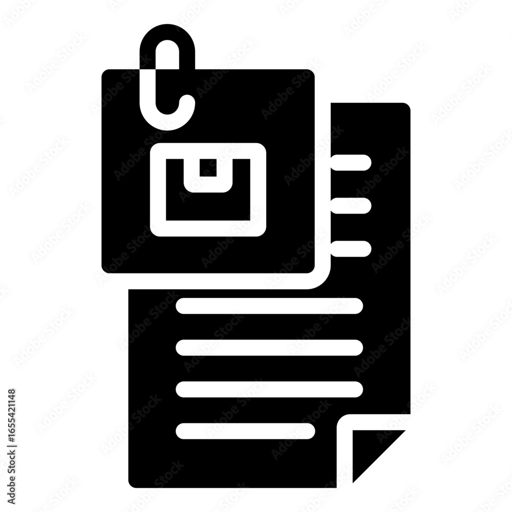 Fototapeta premium documents icon