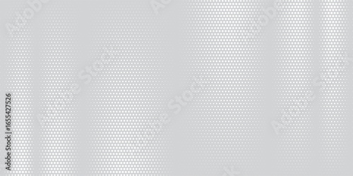 Modern dot white light technology texture background. halftone backgrond