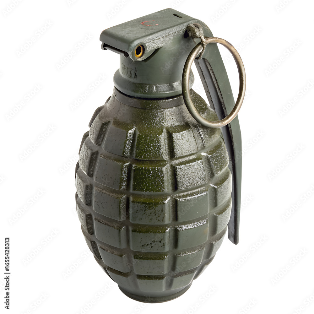 Fototapeta premium hand grenade isolated on white
