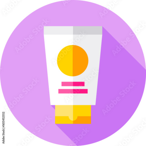 Sunscreen Lotion Icon