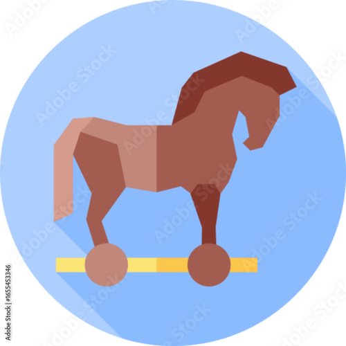 Troy Horse Icon