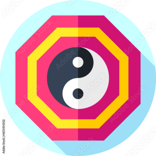 Yin Yang Balance Icon