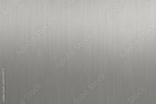 Industrial brushed stainless steel surface with seamless metallic texture and professional finish
