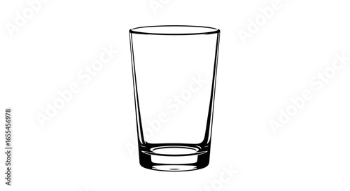 empty glassware versatile highball glass for menus mockups and drink recipes clean transparent design for your projects