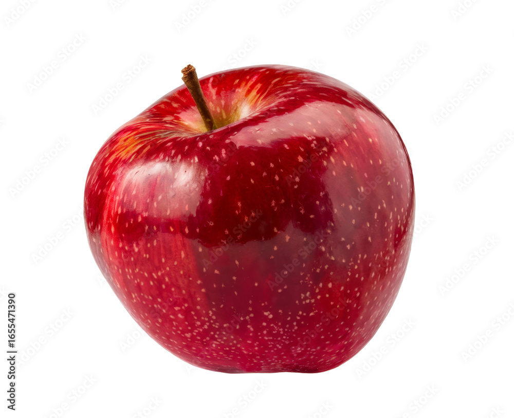 red apple, isolated on white background. red apple, isolated on white background.