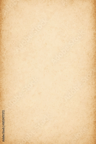 Vintage old paper texture vector background retro parchment, generative ai