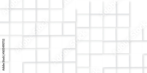 Abstract geometric technology background gradient white color box line banner digital triangular element paper surface .	
