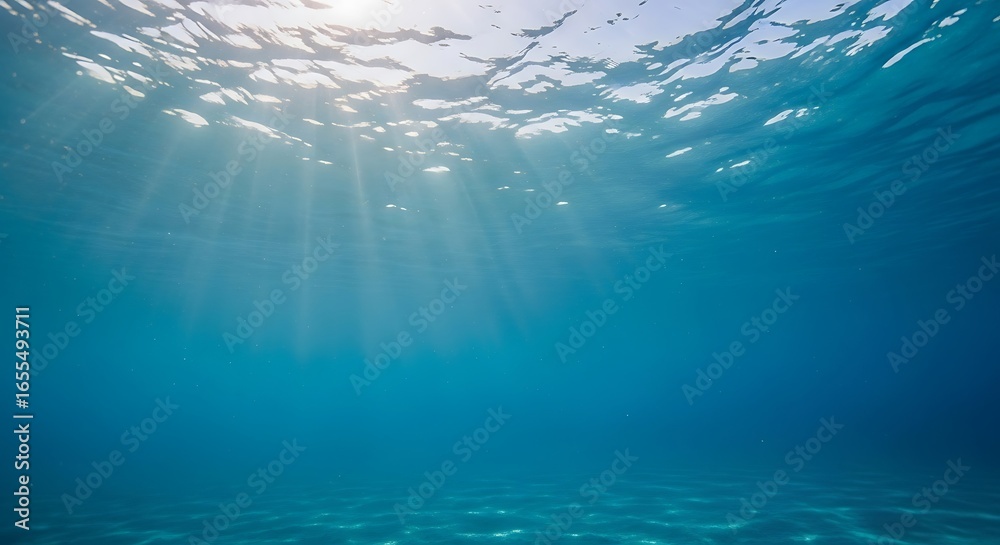 Obraz premium Underwater Sunlight