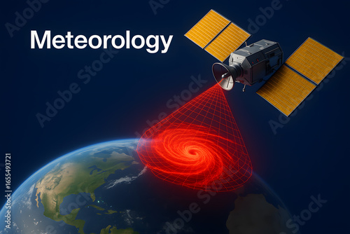 Satellite Hurricane Tracking with Weather Projection for Meteorology