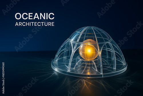 Transparent Underwater Habitat for Oceanic Architecture