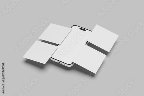 Blank Menu Mockup