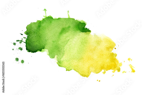 abstract green and yellow color tone grungy backdrop design