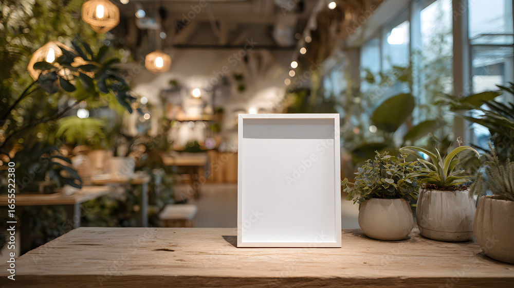Fototapeta premium Smart Air Purifier in Modern Cozy Interior – Home Appliance Technology Concept