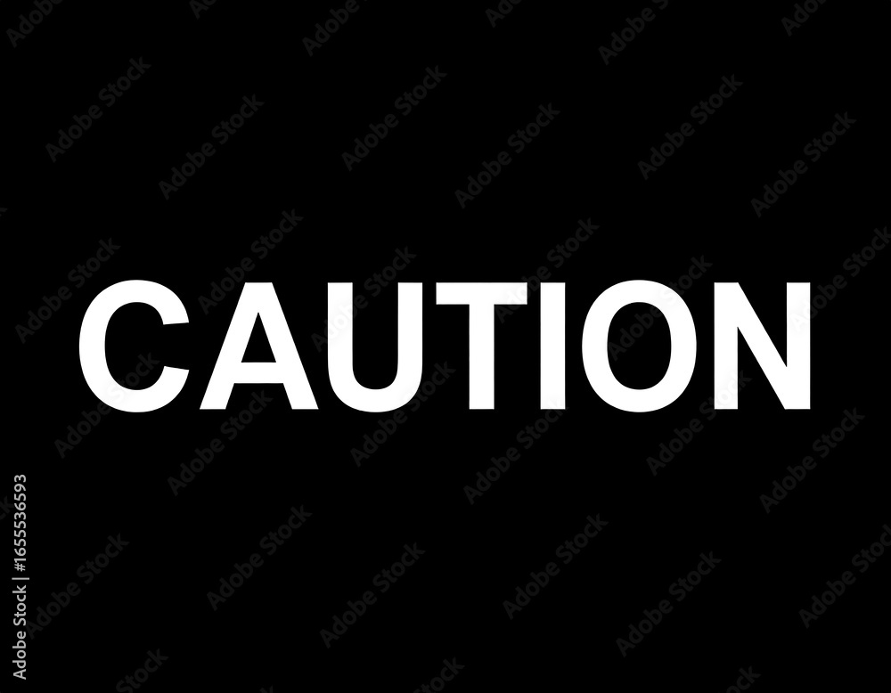 Obraz premium White sans-serif