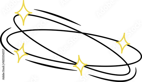 Dizzy Star Comic Effect