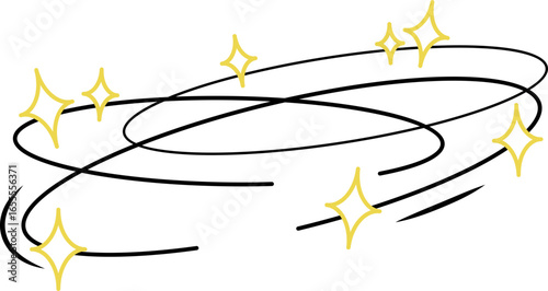 Dizzy Star Comic Effect