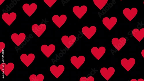 Swaying heart video, alpha channel


