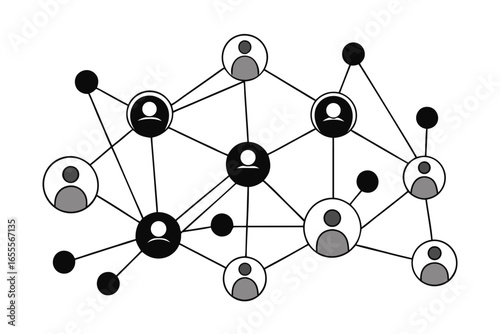 social network concept