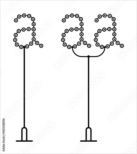 Floodlight Tower Icon M_2508002