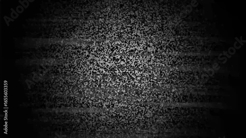 No signal warning text on retro TV screen, glitchy analog color bar static noise , Analog TV VHS noise glitches overlay , TV VHS noise and damage . Film Noise Overlay , TV VHS noise.