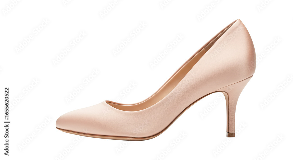 Obraz premium Elegant Light Pink High Heel Shoe.