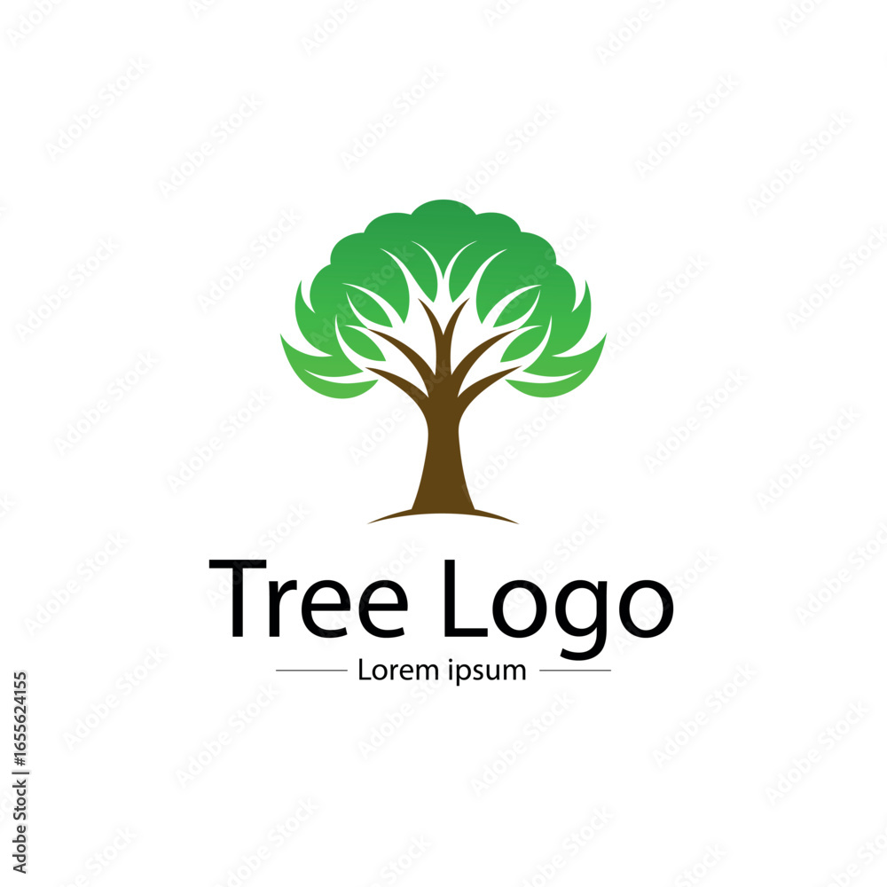 Obraz premium Natural Tree Logo