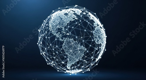Global Network Connectivity A Visual Representation of Worldwide Interconnection