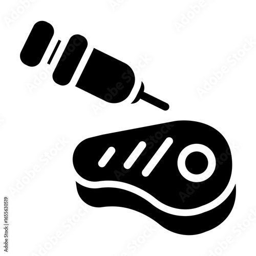 genetically modified food Solid icon