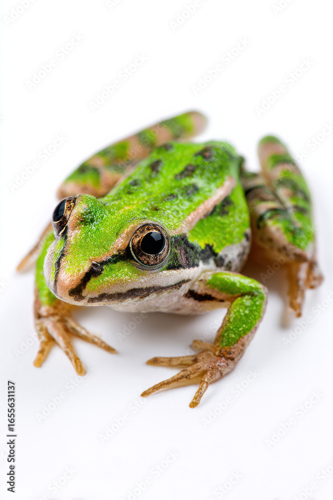 Obraz premium Frog isolated on white background