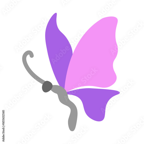 Butterfly Vector Flat Icon Design