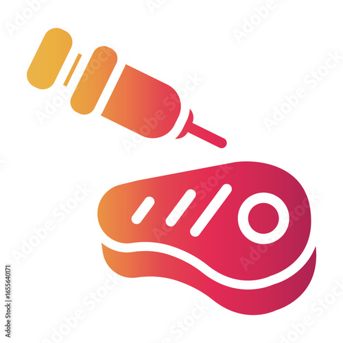 genetically modified food Gradient icon