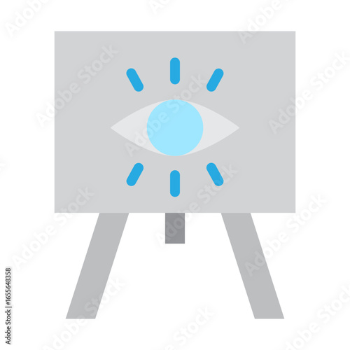 Vision Board Vector Flat Icon Design