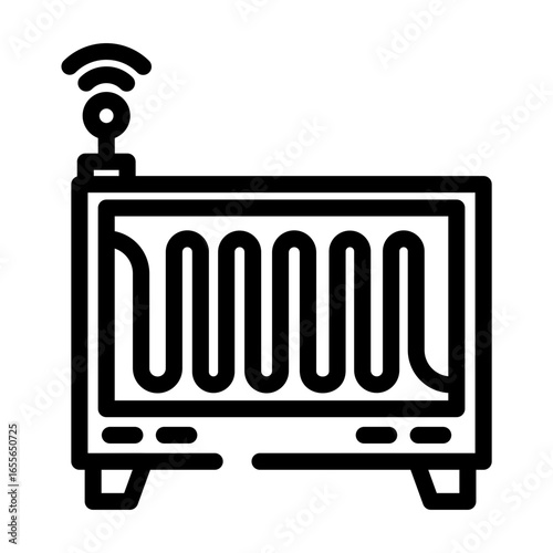 heater Line Icon