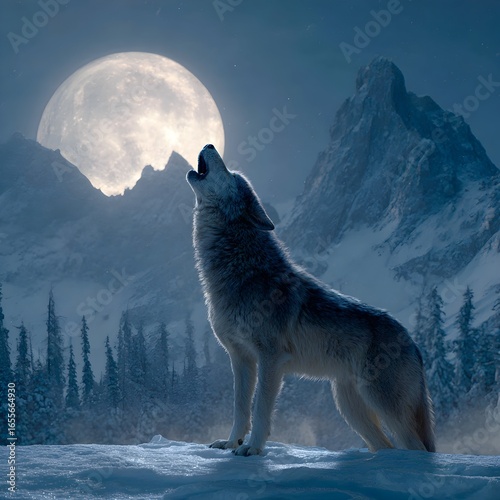Aullido a la Luna Llena