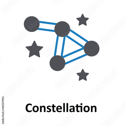 Constellation Vector icon which can easily modify or edit