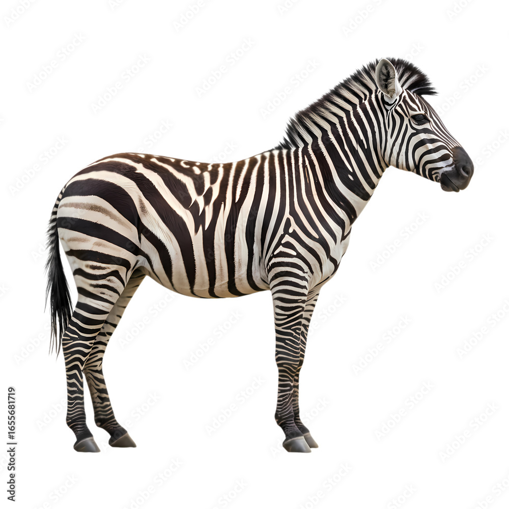 Obraz premium Majestic Zebra: African Wildlife Photography