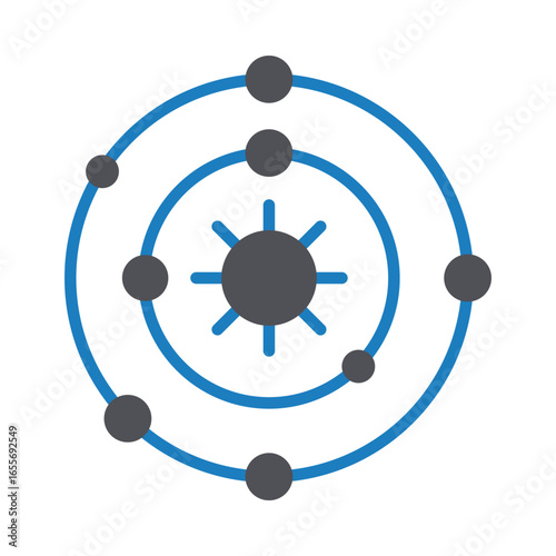 Astronomy Vector icon which can easily modify or edit