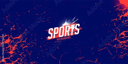 Background, contrast red and black color abstract template for business design. Technology style. You can use it for advertising, sports posters